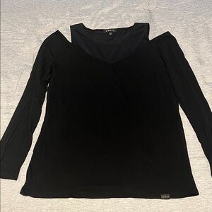 Koral Black work out top